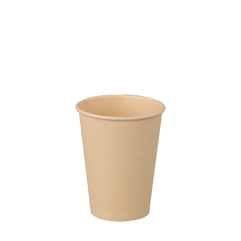 6 oz nebijeljena kraft papirnata čaša s jednom zidom