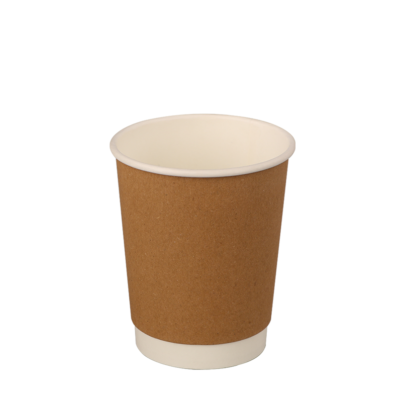 Papirnate čaše za toplu kavu s dvostrukom stijenkom od 8 oz