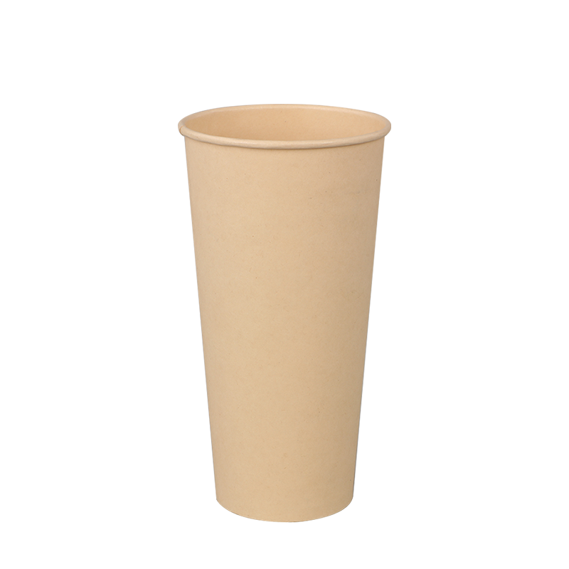 12oz PE papir od bambusa s jednom stijenkom Vruće papirnate čaše