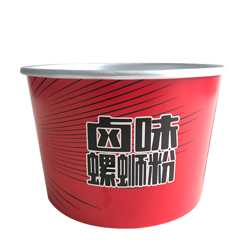 Srebrna aluminijska zdjela za salatu visoke temperature od 1750 ml