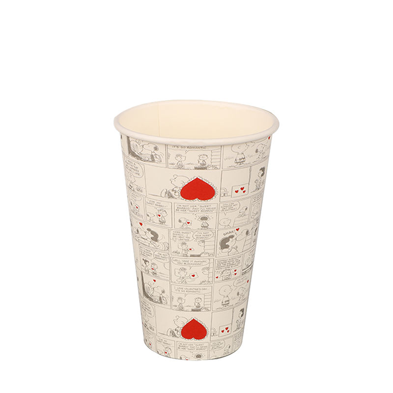 Vruća papirnata čaša na bazi vode od 10 oz